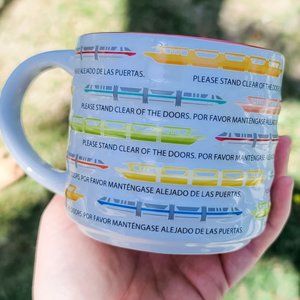 Disney Parks Monorail “Please Stand Clear Of The Doors” Mug